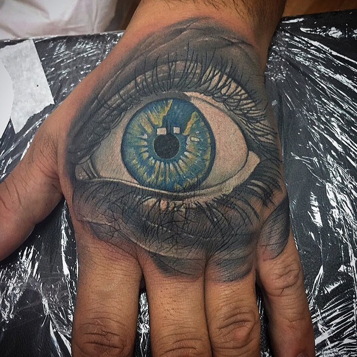 Eye Tattoo On Hand  Tattoo Designs Tattoo Pictures